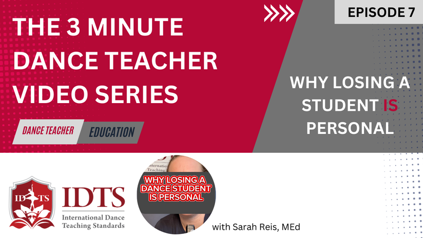 WHY LOSING A STUDENT IS PERSONAL